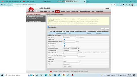 how to configure huawei fiber router - YouTube