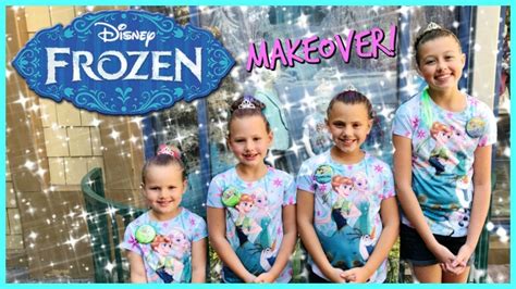 DISNEY PRINCESS MAKEOVER! - YouTube