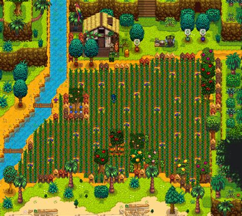 My Ginger island Farm : r/FarmsofStardewValley