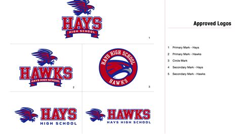 Hays High School unveils new 'hawks' logo