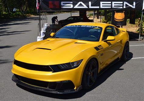 Triple Yellow 2015 Saleen 302 Black Label Ford Mustang Fastback