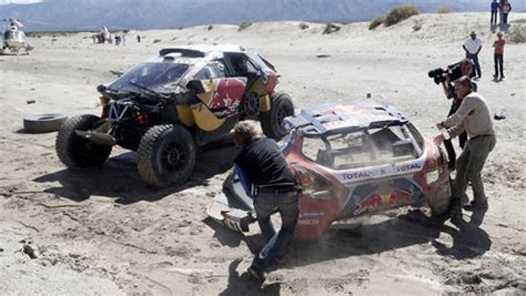 Dakar 2016: Sebastien Loeb crashes 20km before Stage 8 finish - Overdrive