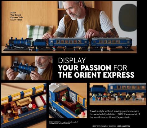 18+ LEGO IDEAS 21344 Orient Express Train Set Image Leaks 2023 - Toys N ...