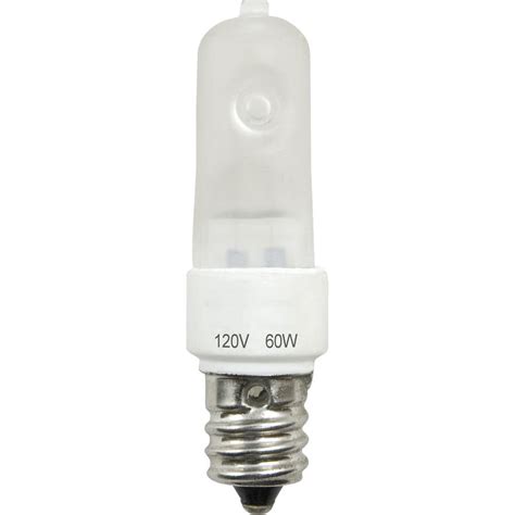 Shop Progress Lighting 60-Watt T4 Candelabra Base (E-12) Bright White Dimmable Incandescent ...