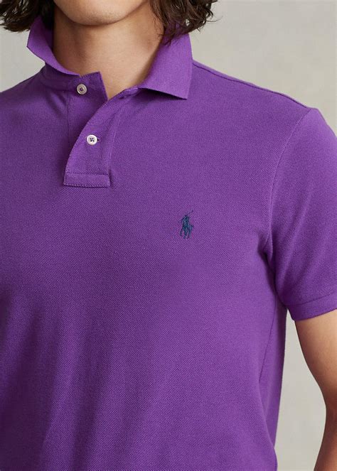 Slim Fit Mesh Polo Shirt for Men | Ralph Lauren® IN
