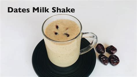 Dates milkshake | khajur milkshake | How to make very tasty dates milkshake - YouTube