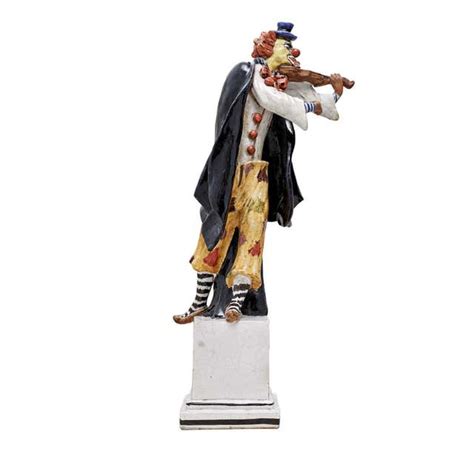 Pulcinella Statue by Ceccarelli For Sale at 1stdibs