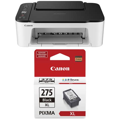 Canon PIXMA TS3522 All-In-One Wireless InkJet Printer and Canon PG-275/CL-276 Ink Cartridge ...