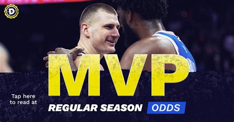 Latest NBA MVP Odds and Analysis [3/5/2024]