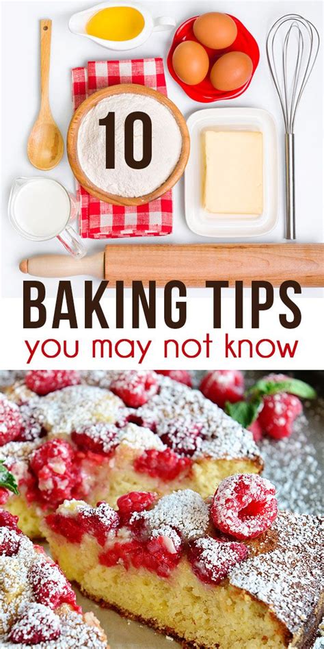 10 Baking Tips You May Not Know | Baking, Baking basics, Food