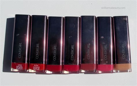 SWATCHES: Covergirl Lip Perfection Lipstick Collection - Lashes ...