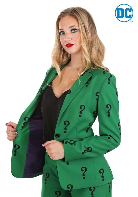 DC Comics Women's Riddler Blazer