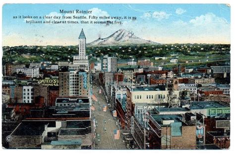 11 amazing vintage postcards of Seattle from the early 20th century and beyond | Seattle sights ...