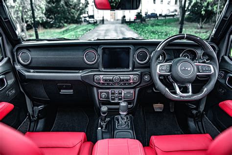 Jeep Wrangler JL 4 Door Leather Sports Interior - Project Kahn