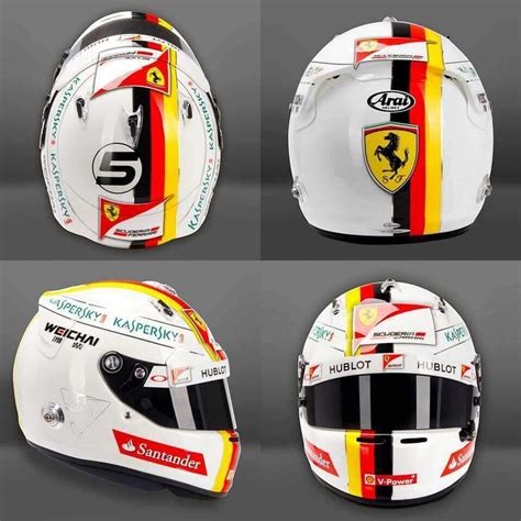 Vettel new helmet | Helmet design, Racing helmets, New helmet