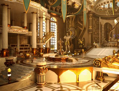 XI Zeus Throne Room | Daz 3D