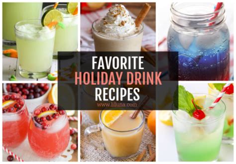 30+ Holiday Drink Recipes {For Every Occasion!} | Lil' Luna