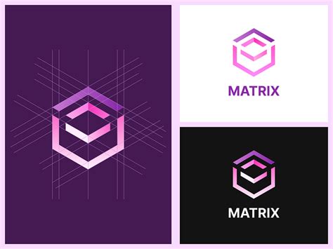 Matrix - Logo and branding by Nishar Multani for Smart Ux Design on Dribbble