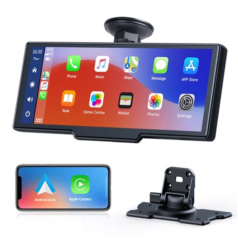 LAMTTO 9.26" Touchscreen Car Stereo Support Backup Camera Wireless ...