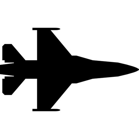 Fighter Jet Silhouette at GetDrawings | Free download