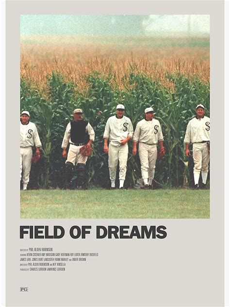 "Field Of Dreams Movie Posters" Poster by jinhux | Redbubble