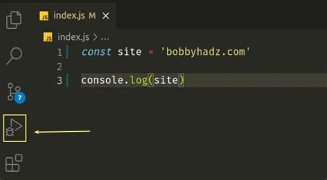 How to add a Run Button in Visual Studio Code | bobbyhadz