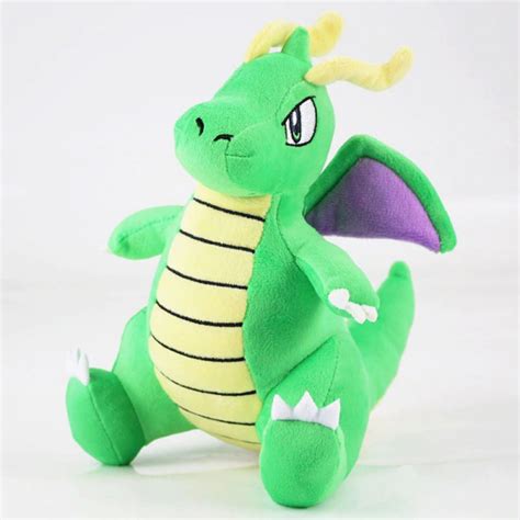 Dragonite Plush Classic or Shiny Pokemon Soft toy - 20/25cm