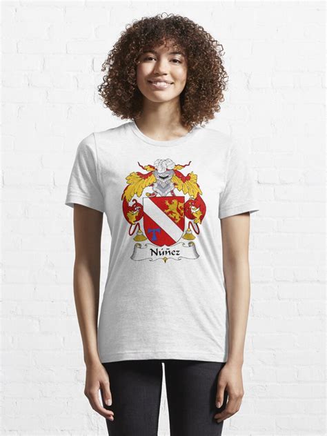 "Nunez Coat of Arms/Family Crest" T-shirt for Sale by carpediem6655 | Redbubble | nunez t-shirts ...