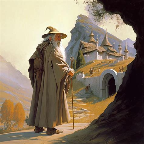 Lord of the Rings Concept Art - by Ralph McQuarrie : r/midjourney