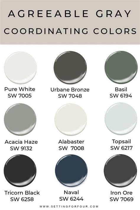 What Accent Colors Go Well With Agreeable Gray - BEST HOME DESIGN IDEAS