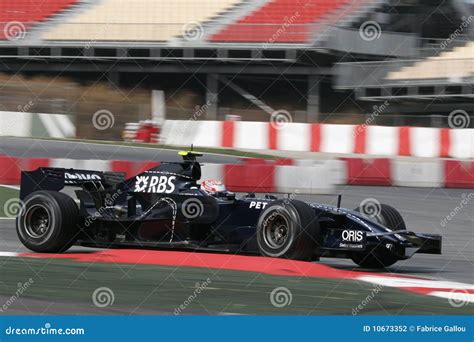 F1 2008 - Kazuki Nakajima Williams Editorial Photography - Image of ...