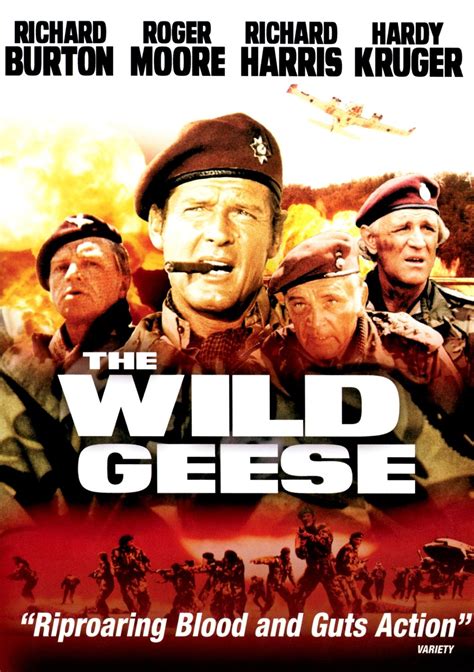 The Wild Geese.. 1978 (6,8) | The wild geese, Classic movie posters, Action movie poster