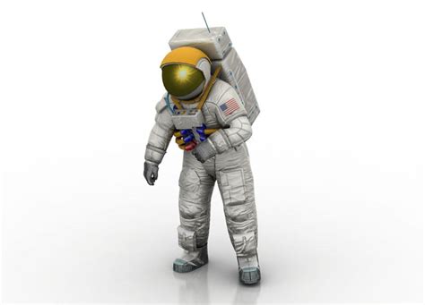 Astronaut 3D Model Sci-Fi 3D Models