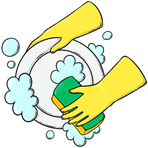 Clean Dishes Clipart