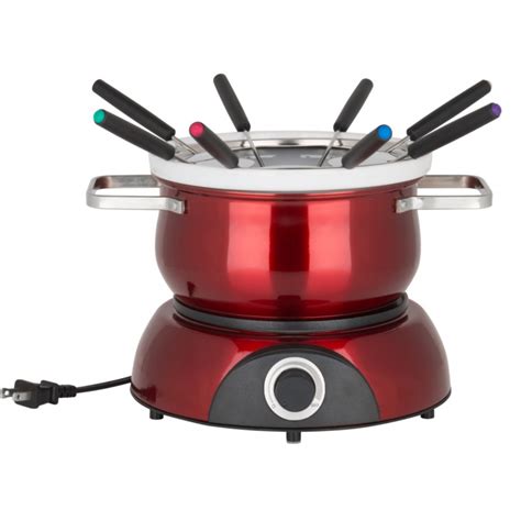 TRUDEAU SCARLET 3-IN-1 ELECTRIC FONDUE SET | Lifetime Kitchen