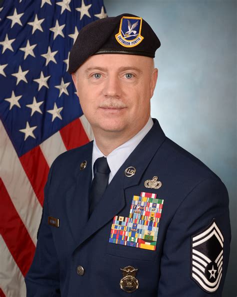 Senior Master Sgt. William Greenway, 116th SFS superintendent