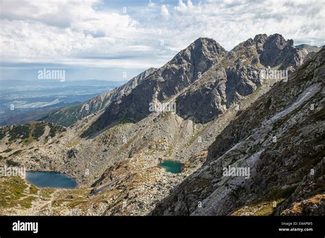 The lakes in Tatry mountains Stock Photo - Alamy