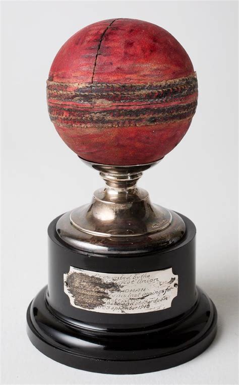 Cricket ball presented by the Scottish Cricket Union | Flickr