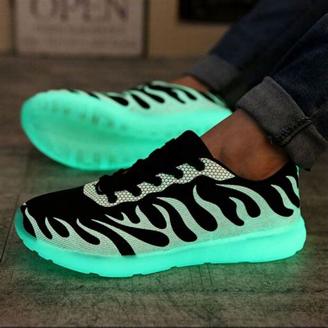 2015 light up casual shoes for adults men women lighted designer luminous shoes for party men ...