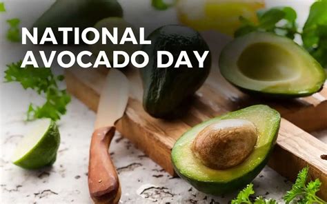 NATIONAL AVOCADO DAY - July 31, 2024 - Angie Gensler