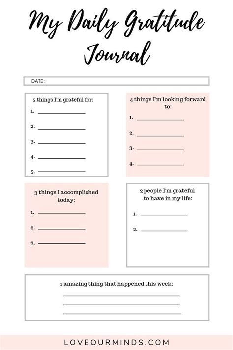 Pin on for me | Gratitude journal prompts, Gratitude journal printable ...