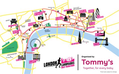 London Landmarks Half Marathon - newlifecharity