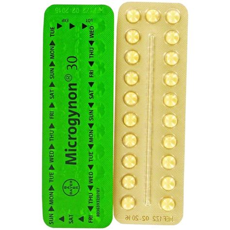 Buy Microgynon 30 Contraceptive Pill Online • euroClinix®