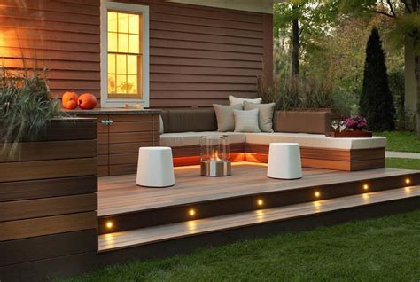 Deck Ideas With Fire Pit | FIREPLACE DESIGN IDEAS