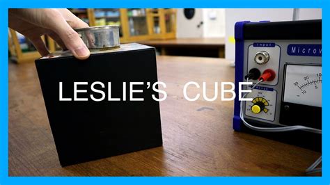 Infrared Radiation and Leslie's Cube - GCSE Physics Practical - YouTube