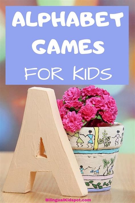 12 Alphabet Games for Kids: Teaching the Alphabet