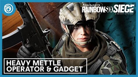 Rainbow Six Siege: Operation Heavy Mettle Operator Gameplay Gadget & Starter Tips - YouTube