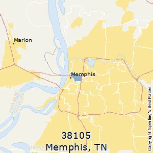 Memphis (zip 38105), TN