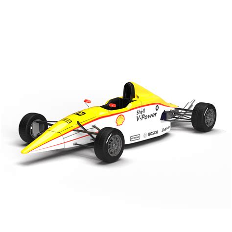 Formula Ford - Spectrum 3D Model | 2D Race Car Model Templates