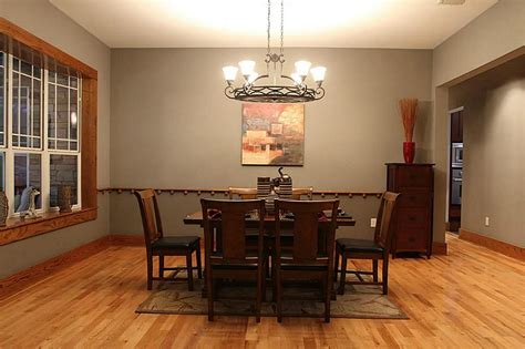 Dining room with oak trim | Paint colors for living room, Living room ...